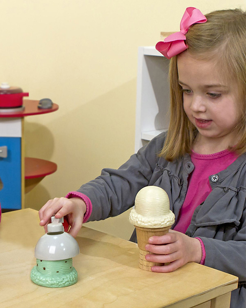 scoop and stack ice cream cone playset